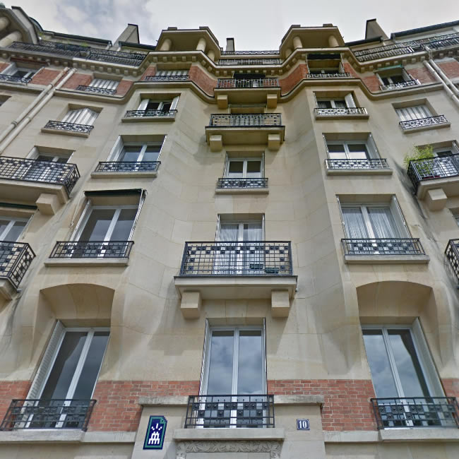 Immeuble 10, square Desnouettes, Paris 15e