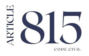 Article 815 du code civil